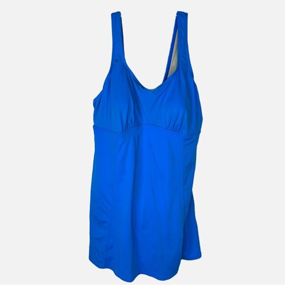 Land’s End One Piece Bathing Suit / Swim Dress - Picture 1 of 9